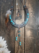Load image into Gallery viewer, Personalized Horse Gift - Amber Horseshoe Decor