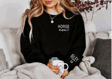 Load image into Gallery viewer, Personalized Horse Lover GIft - Horse Mom Sweatshirt