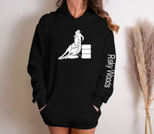 Load image into Gallery viewer, Personalized Horse Lover Gift - Barrel Racer Hoodie