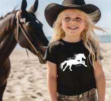 Load image into Gallery viewer, Personalized Horse Gift for Kids - Horse Name Shirt