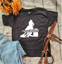 Load image into Gallery viewer, Kids Barrel Racing T-shirt - Custom Horse Lover GIft