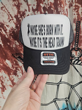 Load image into Gallery viewer, Funny Horse Lover Hat - Maybe She's Born with It...