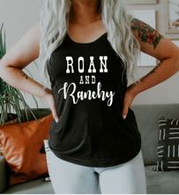 Load image into Gallery viewer, Horse Gift - Roan and Ranchy Horse Lover Tank Top