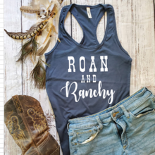Load image into Gallery viewer, Horse Gift - Roan and Ranchy Horse Lover Tank Top