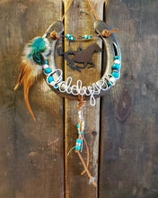 Load image into Gallery viewer, Personalized Horse Gift - Horse Gift for Equestrians - Faith Horseshoe