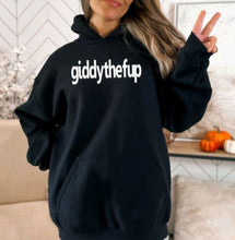 Load image into Gallery viewer, Funny Horse Lover Hoodie - giddythef up
