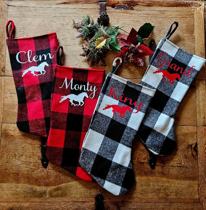 Christmas Stocking for Horse Lovers