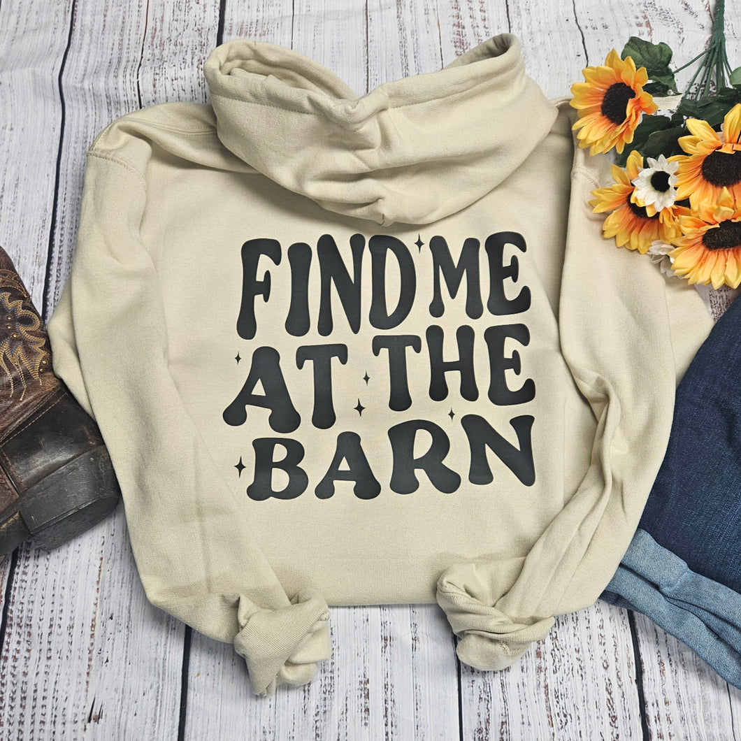 Horse Lover Hoodie - Find me at the Barn