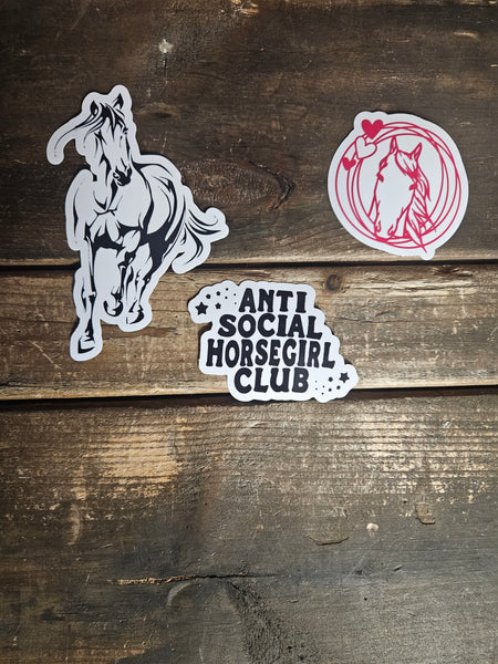Horse Stickers - Horse Lover Pack