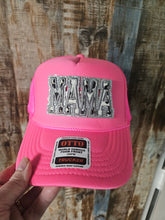 Load image into Gallery viewer, Trucker Hat - Glitter Cowprint Mama
