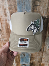 Load image into Gallery viewer, Trucker Hat for Horse Lovers- Spotted Pony
