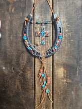 Load image into Gallery viewer, Horse Lover Gift with Southwest Cross
