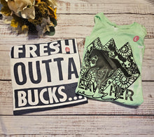 Load image into Gallery viewer, T-shirt Bundle Larges- Leave Her Wild/ Outta Bucks Tees

