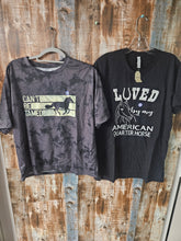 Load image into Gallery viewer, T-shirt Bundle Medium- Can&#39;tbe Tamed/ Loved By my American QH Tees

