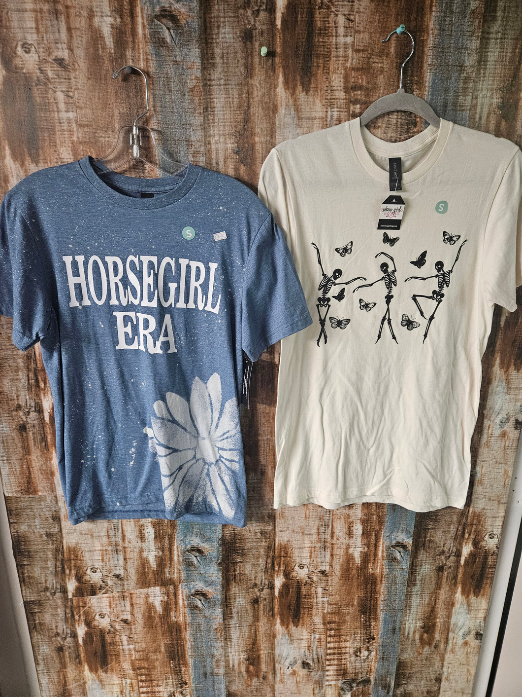 T-shirt Bundle Smalls- Horsegirl Era & Skellies  Tees