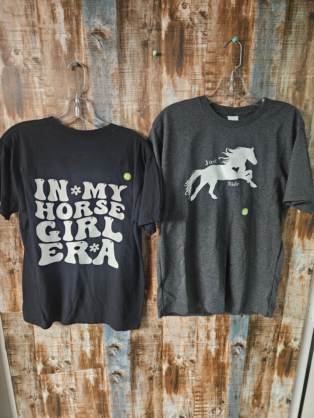KIDS T-shirt Bundle X Larges- Just Ride/In My Horsegirl EraTees