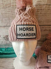 Load image into Gallery viewer, Funny Horse Beanie Winter Hat - Horse Hoarder
