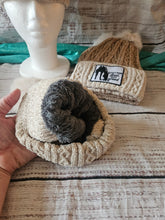 Load image into Gallery viewer, Funny Horse Beanie with Pom Pom Winter Hat - Built for Feed not for Speed
