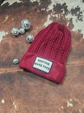 Load image into Gallery viewer, Funny Horse Beanie Winter Hat - Resting Mare Face
