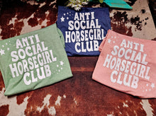 Load image into Gallery viewer, Anti Social Horsegirl Cub Flowy Tees
