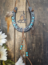 Load image into Gallery viewer, Personalized Horse Gift - Amber Horseshoe Decor
