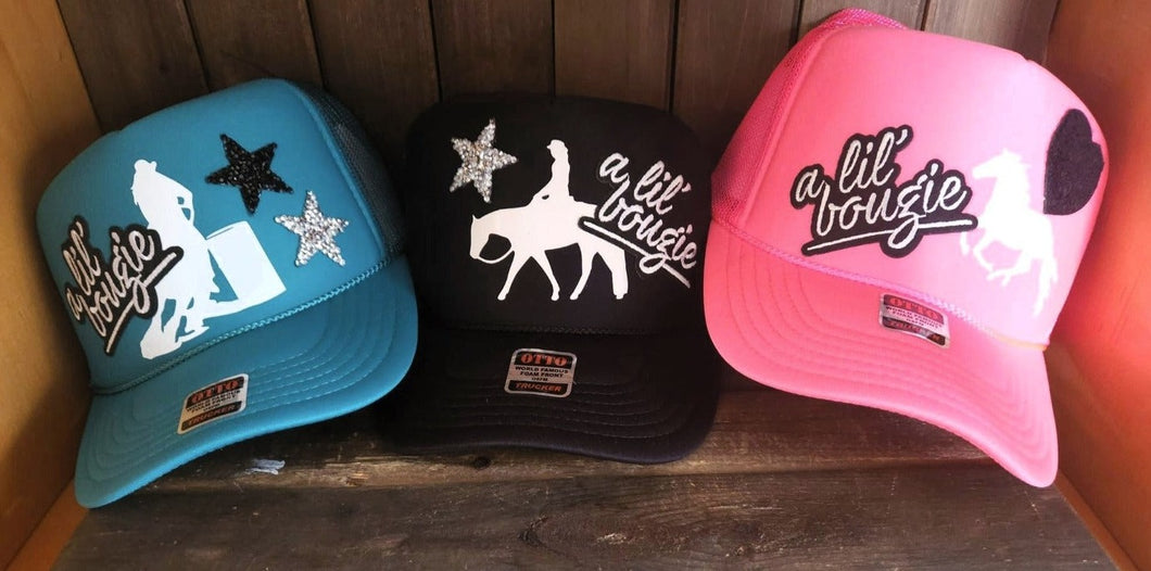 Lil Boujee Horse Hat - Barrel Racer, Horse Running & Pleasure Horse