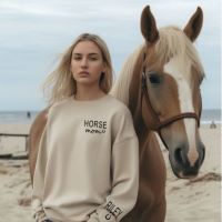 Custom Horse Mom Sweatshirt