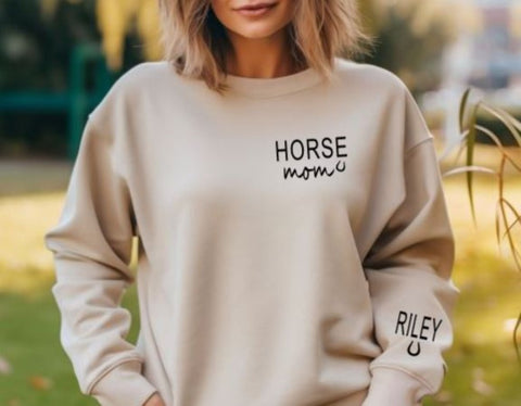 horse mom sweatshirt