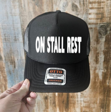 Load image into Gallery viewer, Horse Trucker Hat - ON STALL REST
