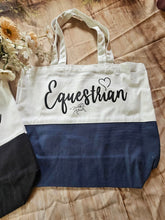 Load image into Gallery viewer, Equestrian Canvas Bags
