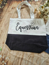 Load image into Gallery viewer, Equestrian Canvas Bags
