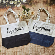 Load image into Gallery viewer, Equestrian Canvas Bags
