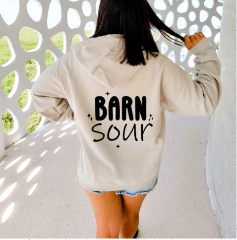 Funny Horse Lover  Hoodie - Barn Sour Equestrian Sweatshirt for Cowgirls