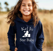 Load image into Gallery viewer, Personalized Horse Gift for Kids - Barrel Racer Name Hoodie
