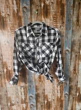 Load image into Gallery viewer, Horse Flannel - Cowgirl -  Can You Keep Up?
