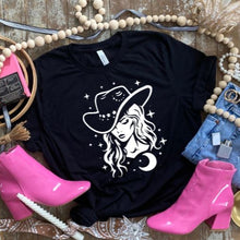 Load image into Gallery viewer, Cosmic Cowgirl Tee
