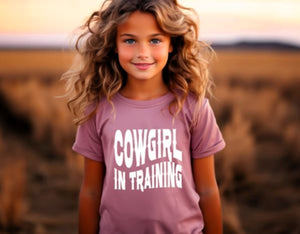 Cowgirl in Training Kids Graphic T-shirt