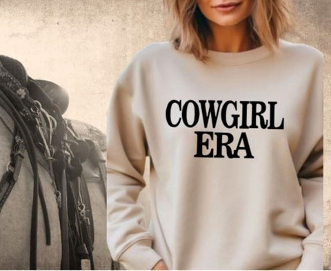 Cowgirl Era Crew Neck Sweatshirt