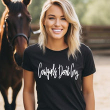 Load image into Gallery viewer, Cowgirls Don&#39;t Cry Graphic T-shirt
