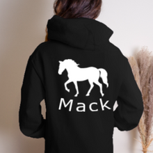 Load image into Gallery viewer, Custom Horse Lover Gift - Horse Name Hoodie
