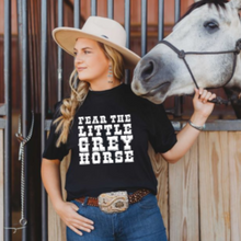 Load image into Gallery viewer, Horse T-shirt - Fear the Little Grey
