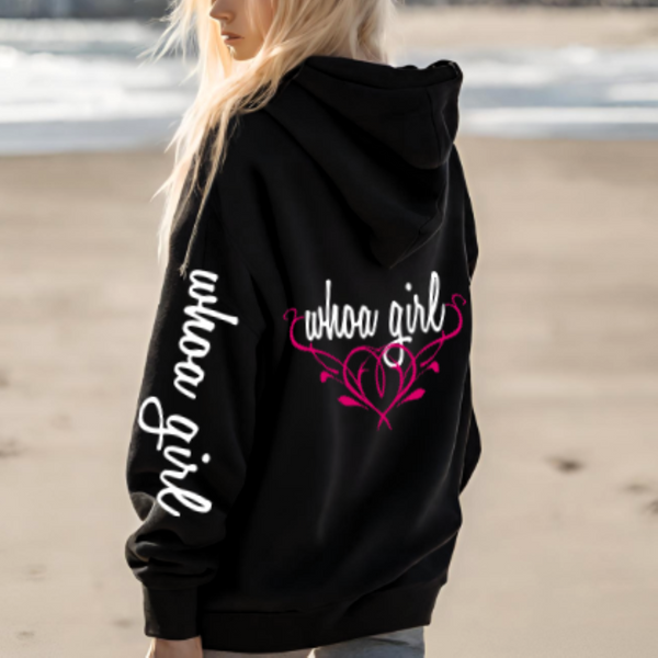 Horse Lover Hoodie - Official Whoa Girl Designs Apparel