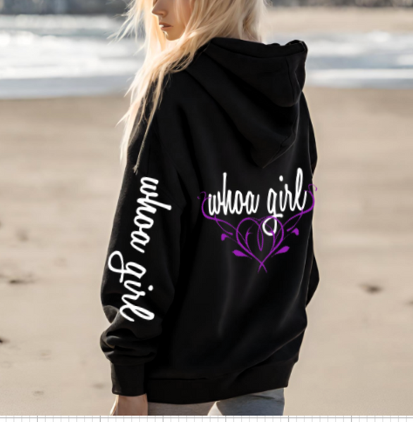 Horse Lover Hoodie - Official Whoa Girl Designs Apparel