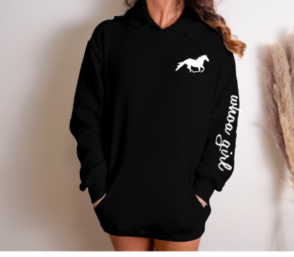 Horse Lover Hoodie - Official Whoa Girl Designs Apparel