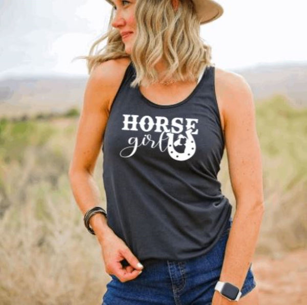 Horse Girl Graphic Tank Top