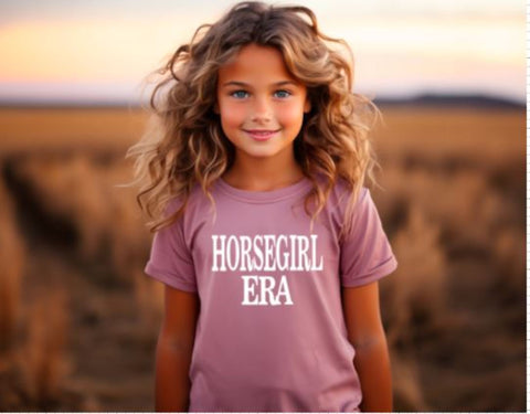 Horse Gift for Kids - Horse Girl Era T-shirt