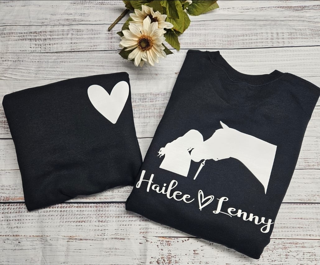 Custom Horse Crewneck Sweatshirt