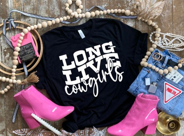 Long Live Cowgirls Graphic T-shirt