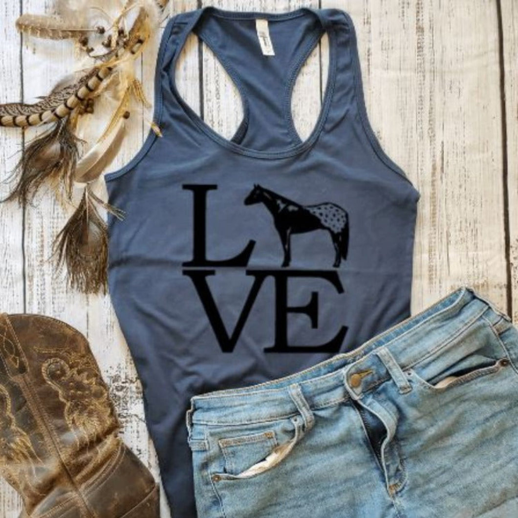 Horse Tank Top - Appaloosa Love