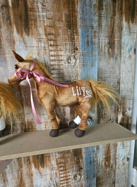 Horse Gift for Kids - Personalized Horse Plushie